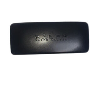 RALPH by Ralph Lauren Black Sunglasses Eyeglass Case Large Hard Case